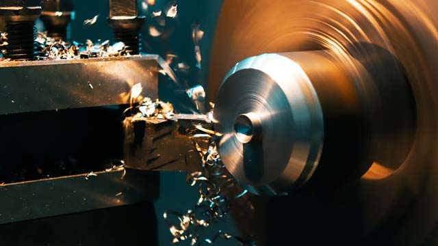 Extraction of a lathe